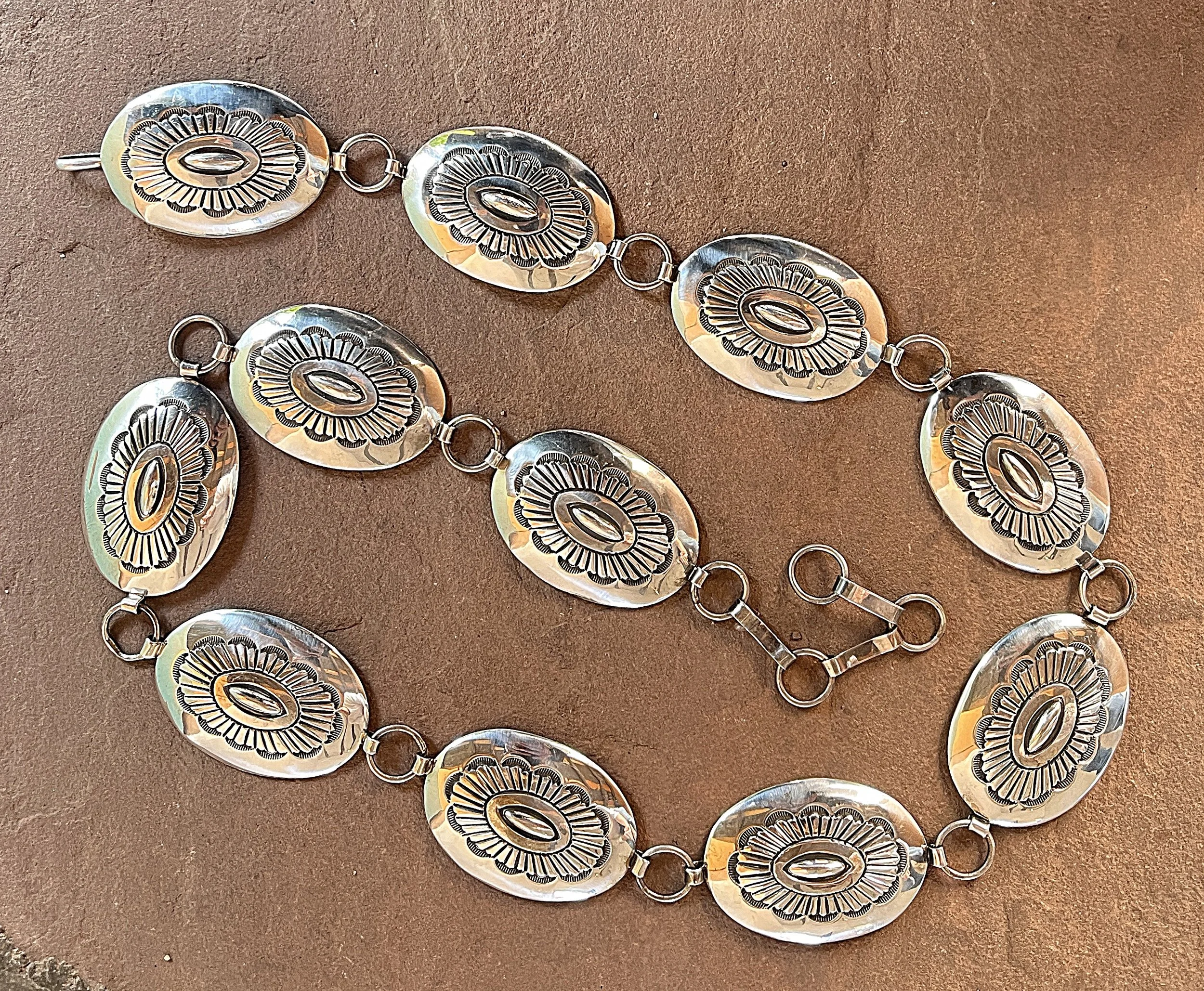 Concha belts — Bahti Indian Arts